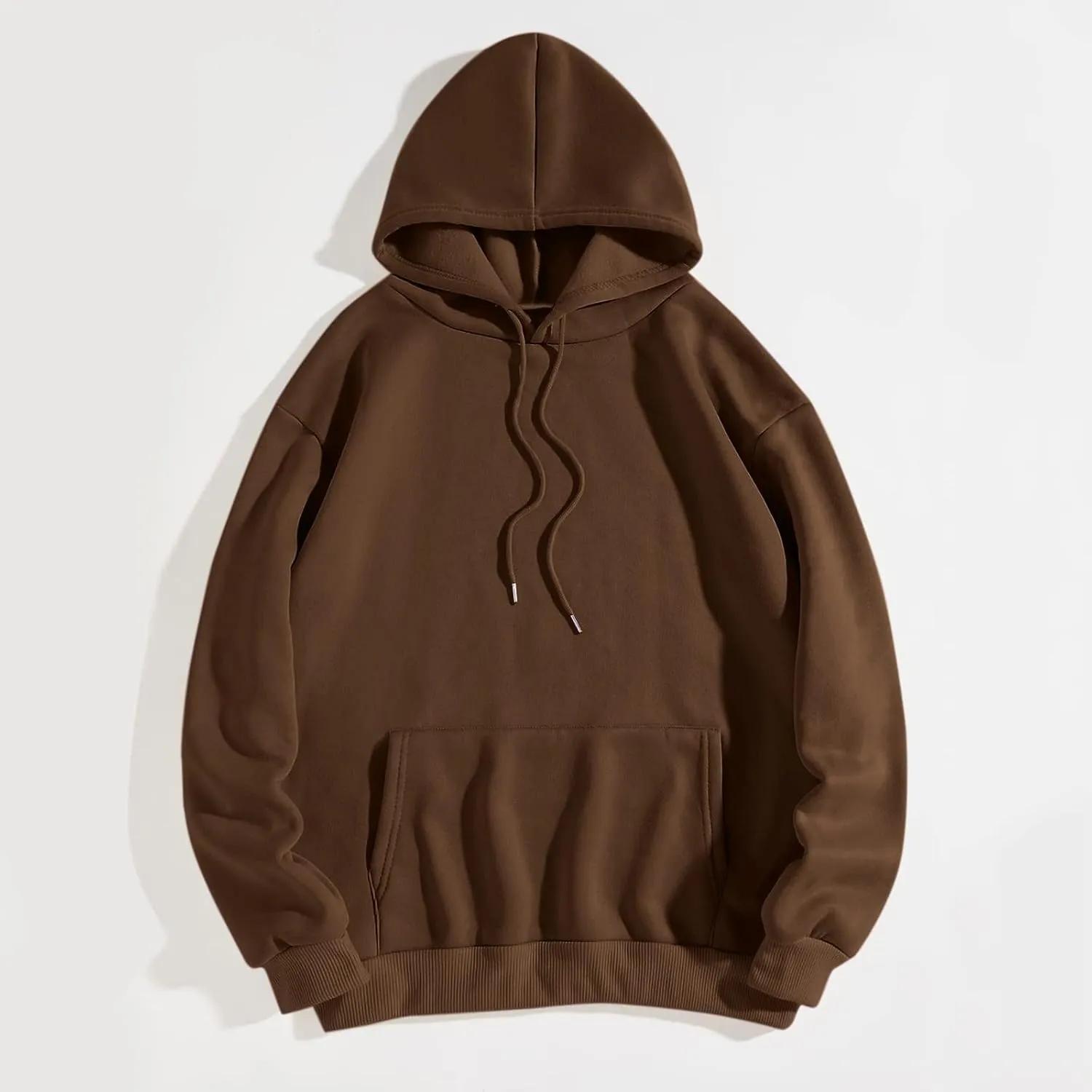 Cute Hoodies for Teen Girls Aesthetic Clothes Letters Graphic Pullover Sweatshirt Drop Shoulder Drawstring Hoodie