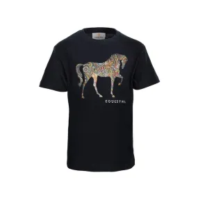 JUNIOR T-SHIRT WITH HORSE PRINT