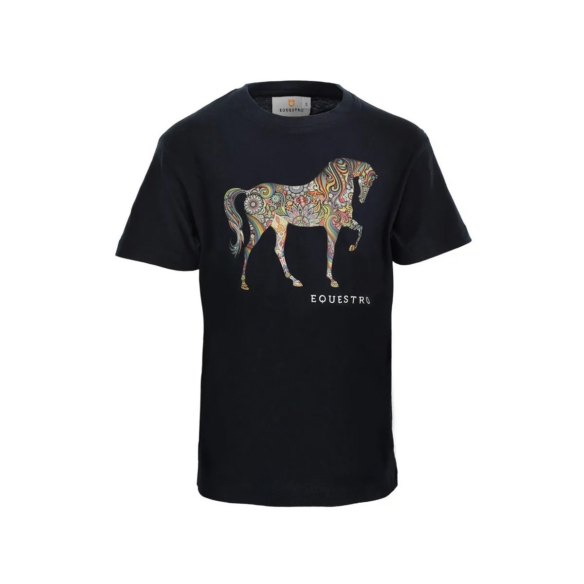 JUNIOR T-SHIRT WITH HORSE PRINT