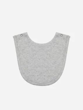 Organic Cotton Bib | Grey