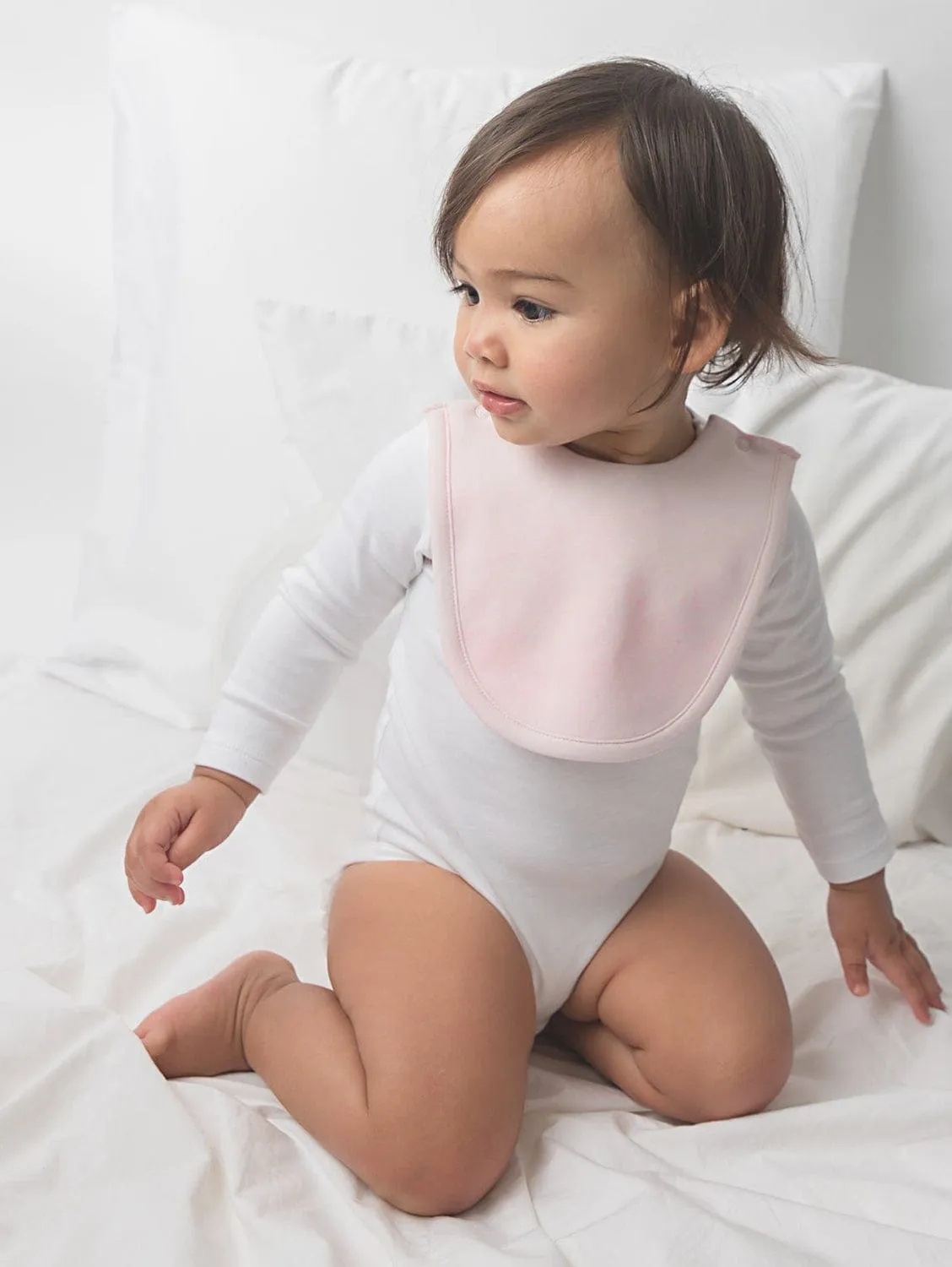 Organic Cotton Bib | Sky Blue