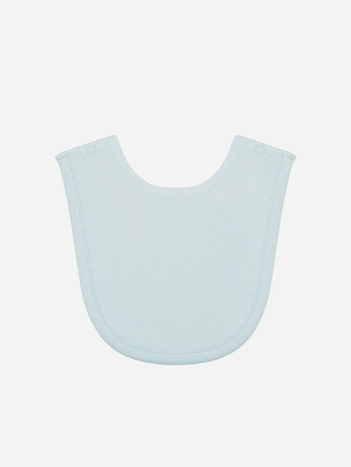 Organic Cotton Bib | Sky Blue
