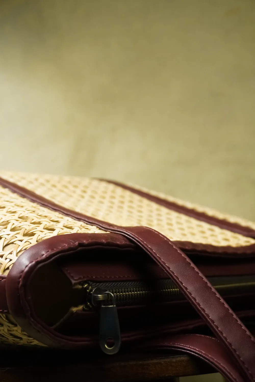 Rattan Tote Cane Bag