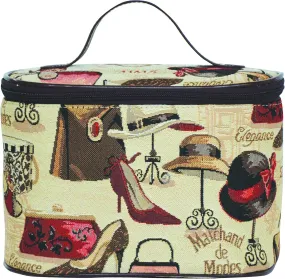 Signare Womens Vanity Bag/Toiletry Case/Make-Up Case, Available in 14 Designs