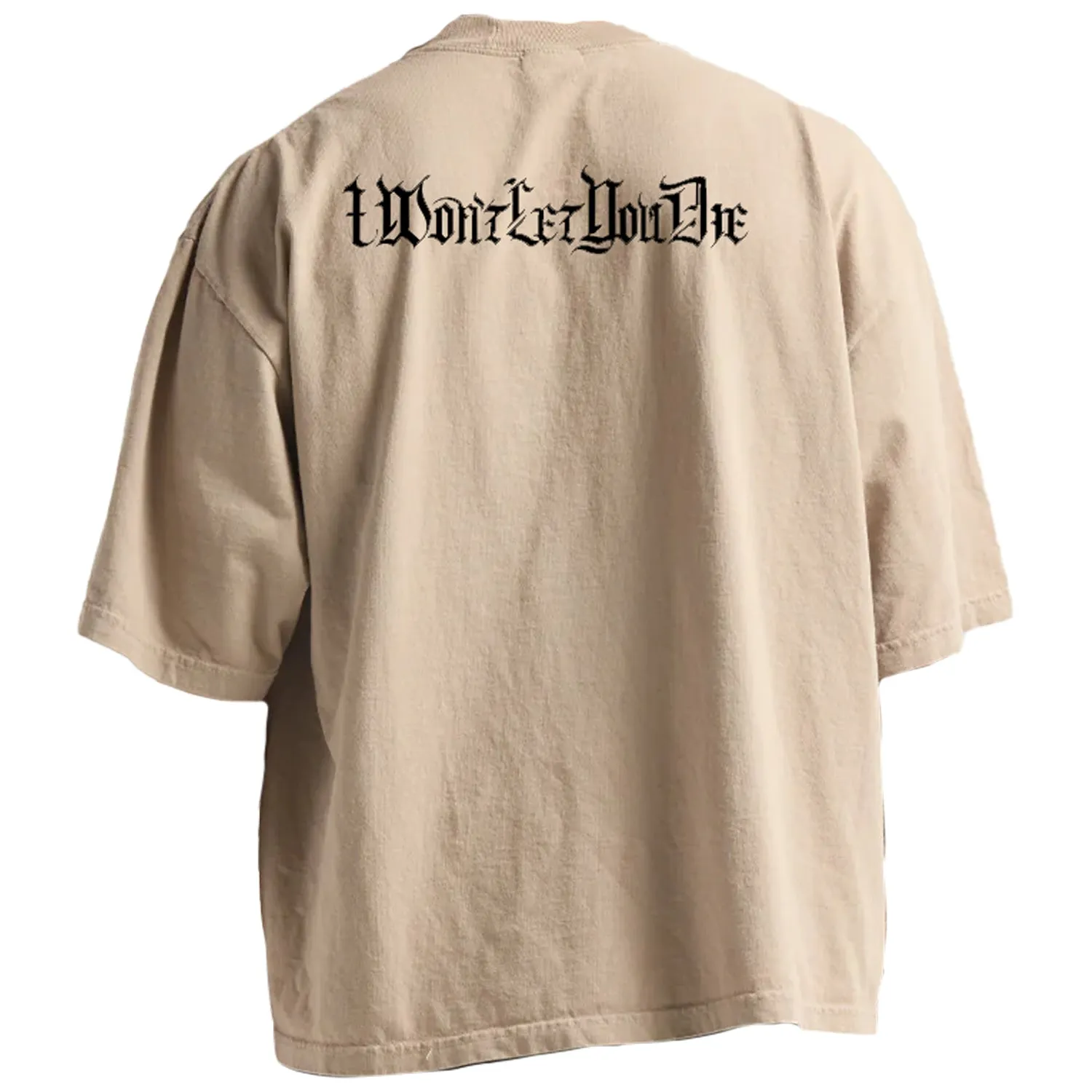 Signs of the Swarm "No God to Hear You Cry Drop-Shoulder" T-Shirt